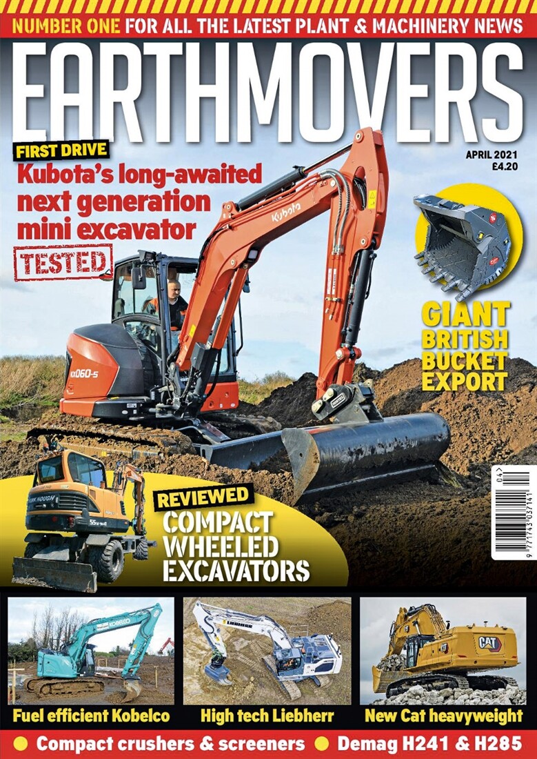 Earthmovers April 2021 issue on sale now!