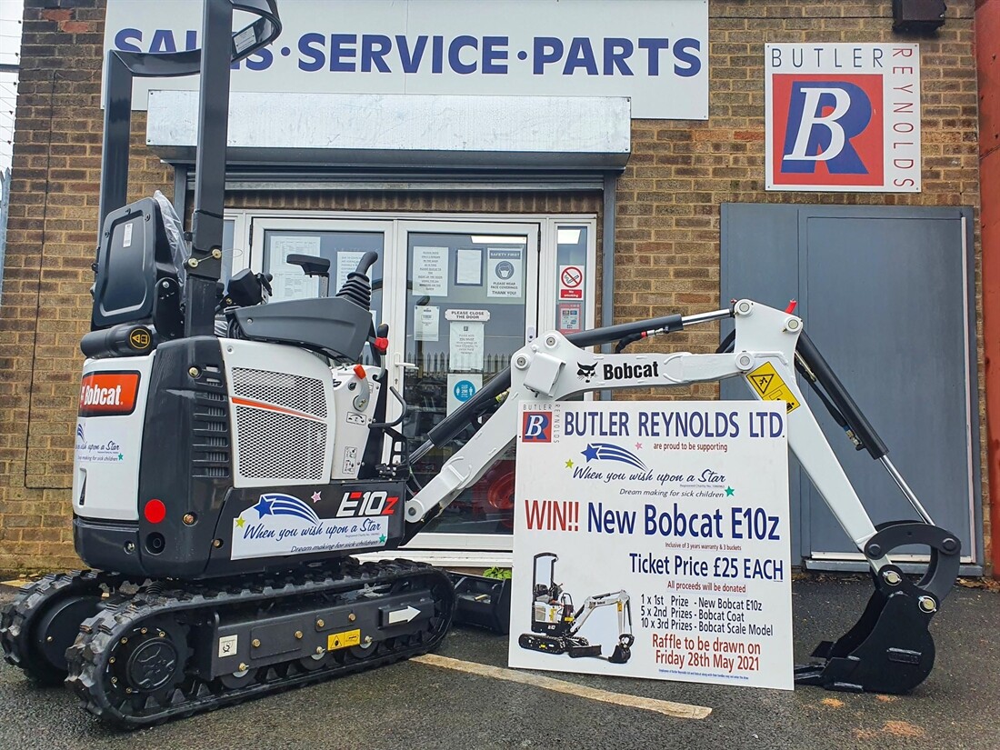 Win a Bobcat E10z mini-excavator