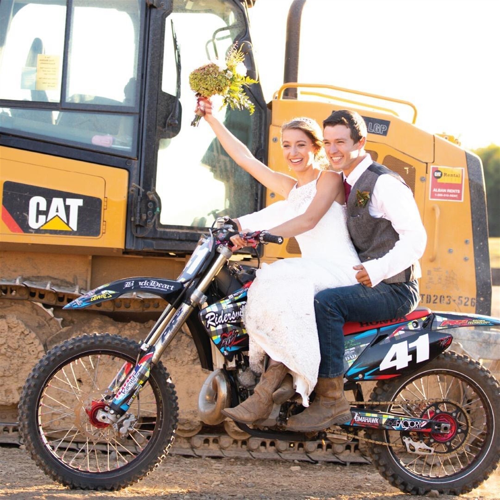Cat Dozer stars in Wedding Photoshoot