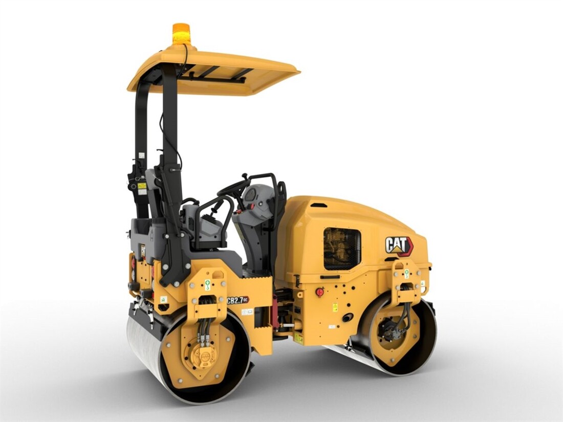 New Caterpillar utility compactors