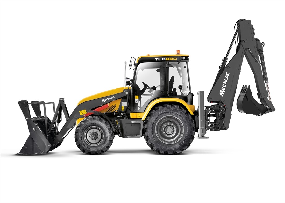 New Mecalac TLB880 backhoe loader