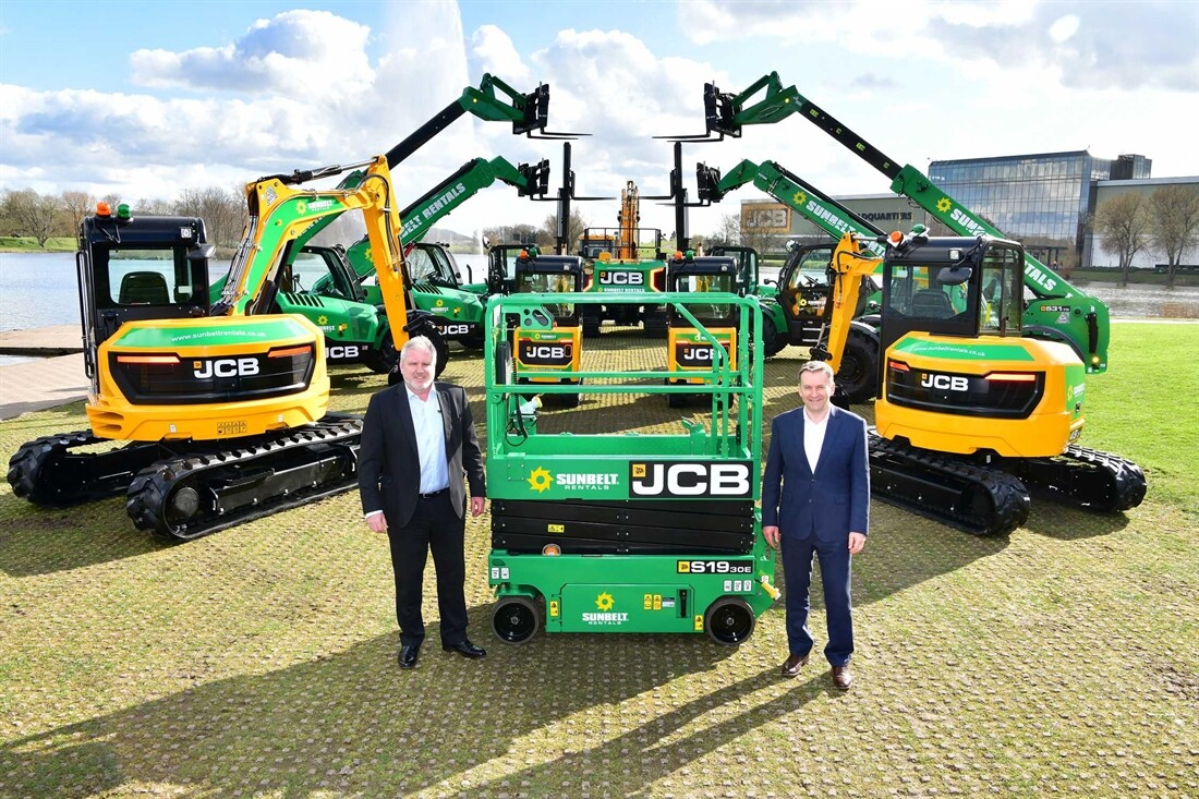 Sunbelt Rentals sets new JCB order record