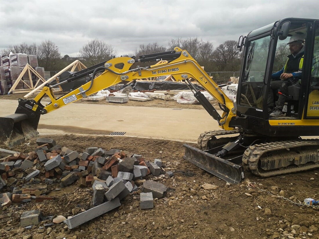 Yanmar SV26 for Lancashire Developments