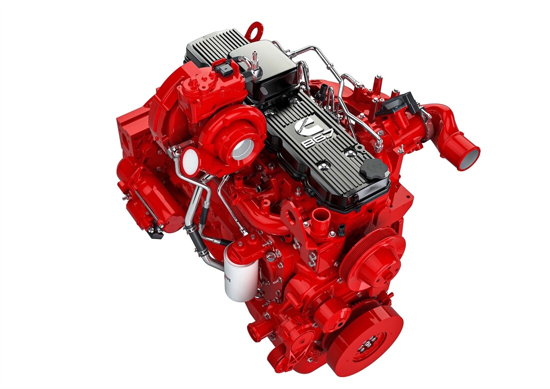 Cummins B6.7 engine with Stop-Start