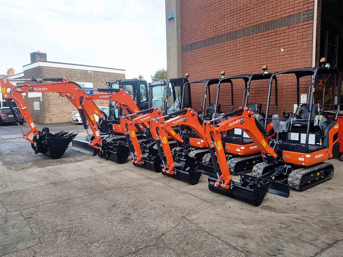 More than 30 new Kubotas for Smiths Hire