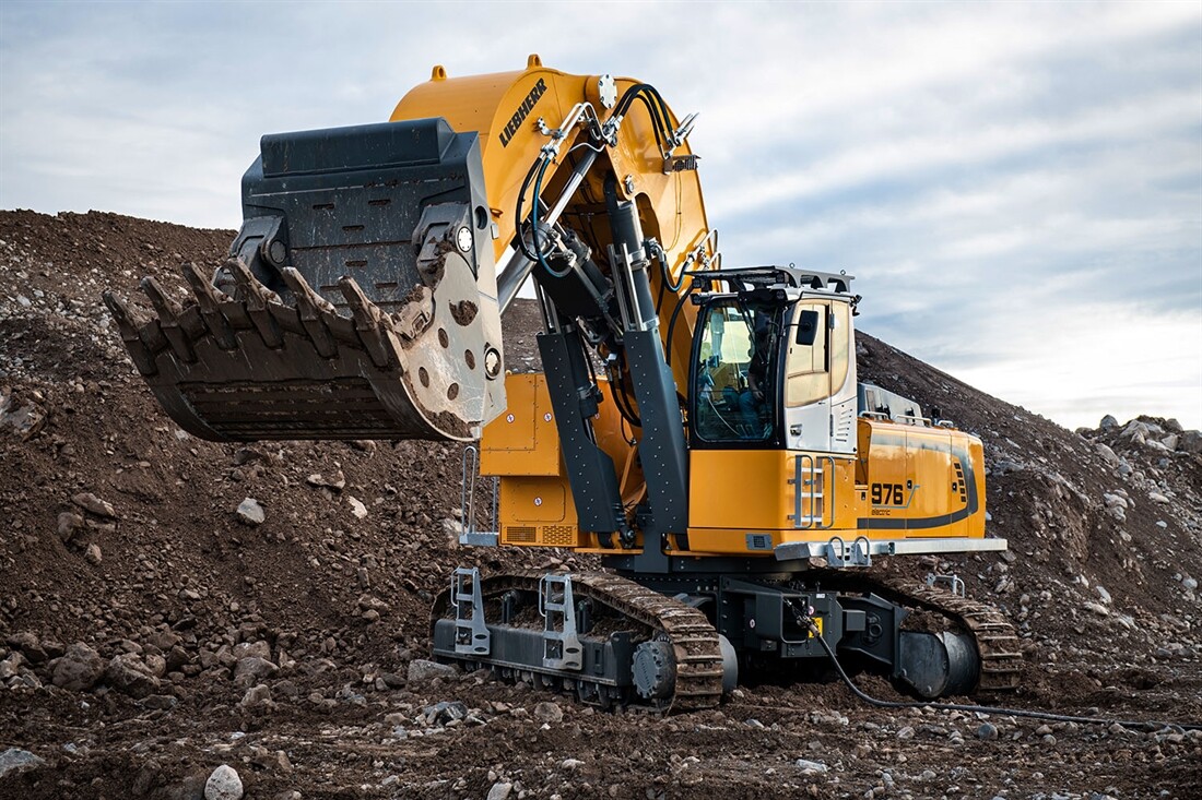 Electric Liebherr excavators