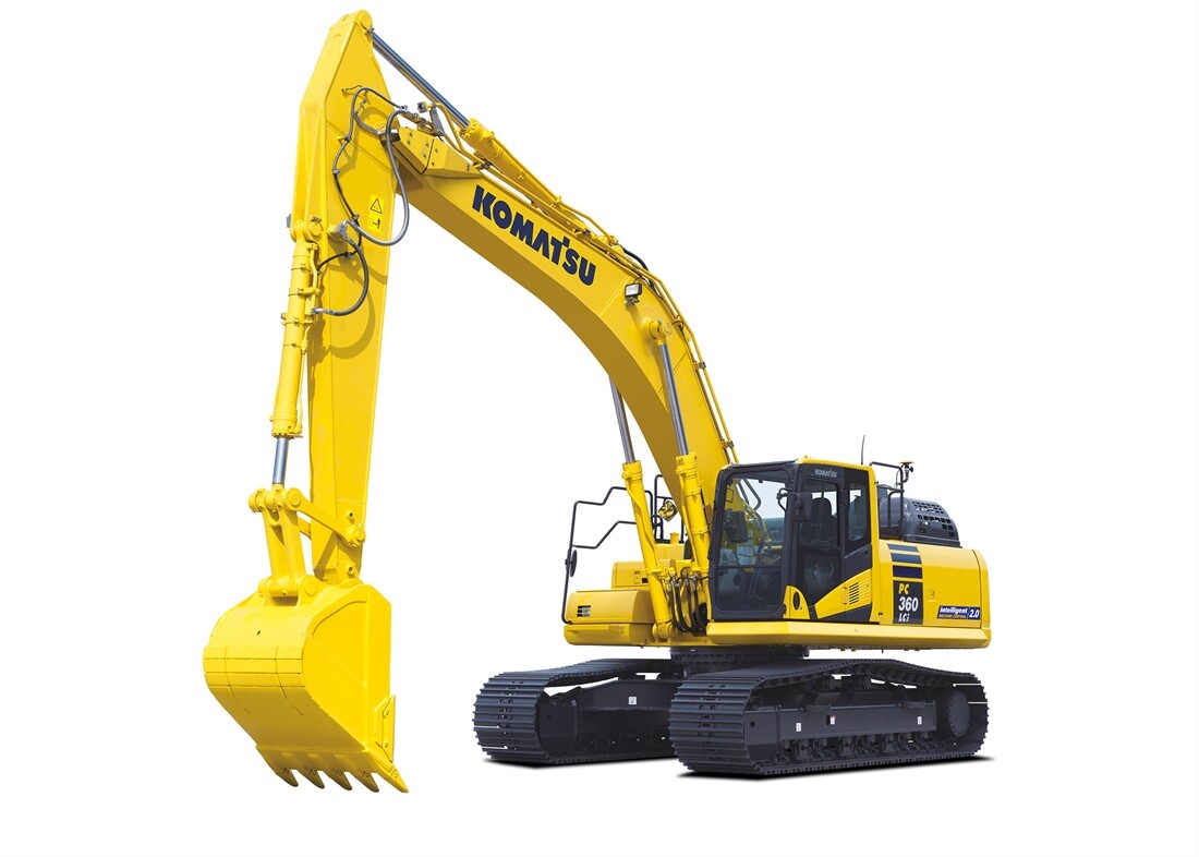 Komatsu diggers with iMC 2.0 machine control