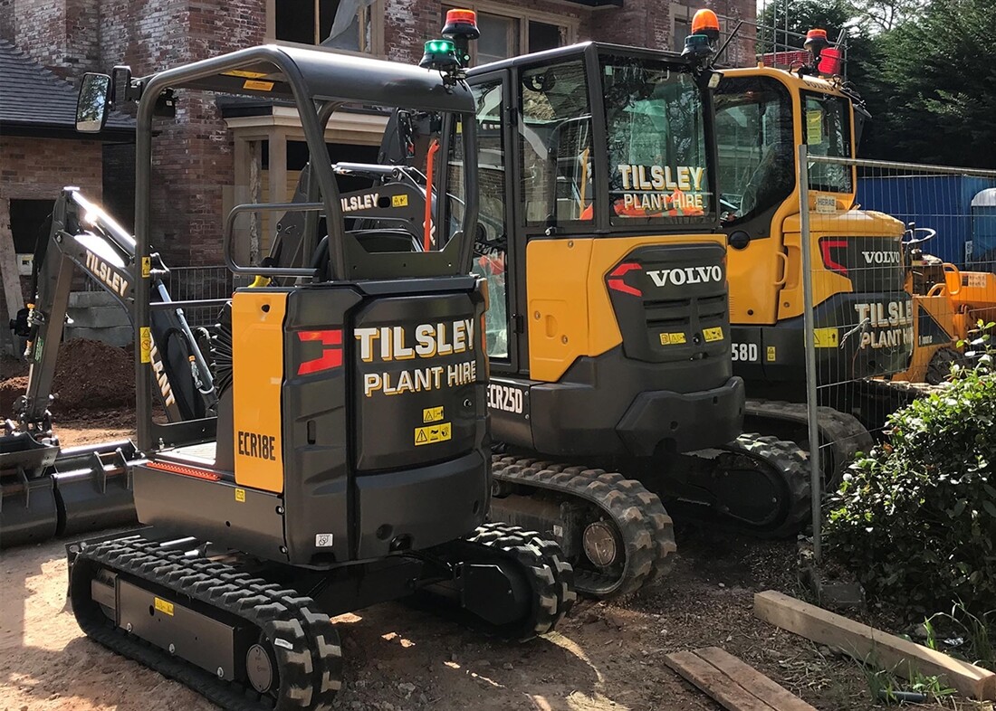 Tilsley Plant Hire buys more Volvo excavators