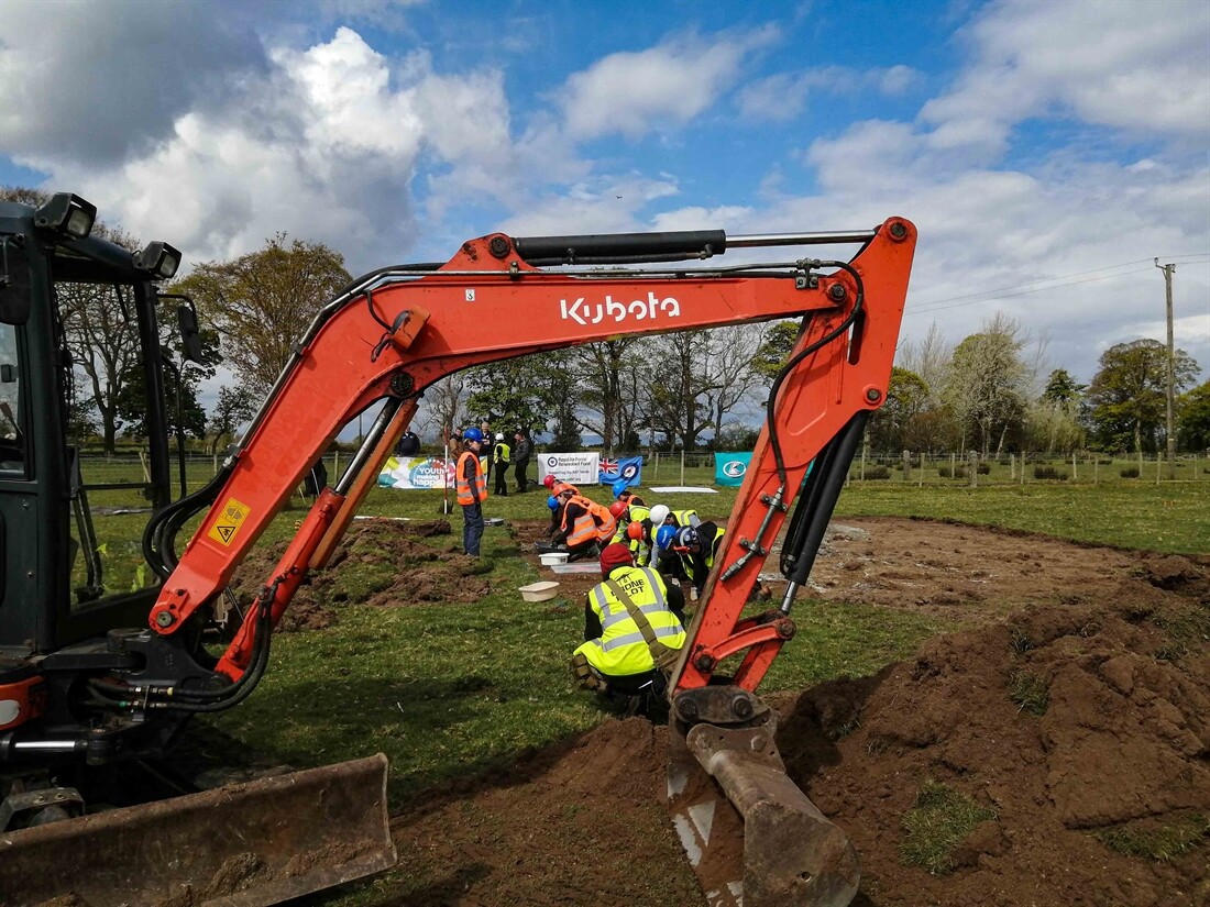 Kubota dealer supports WW2 dig