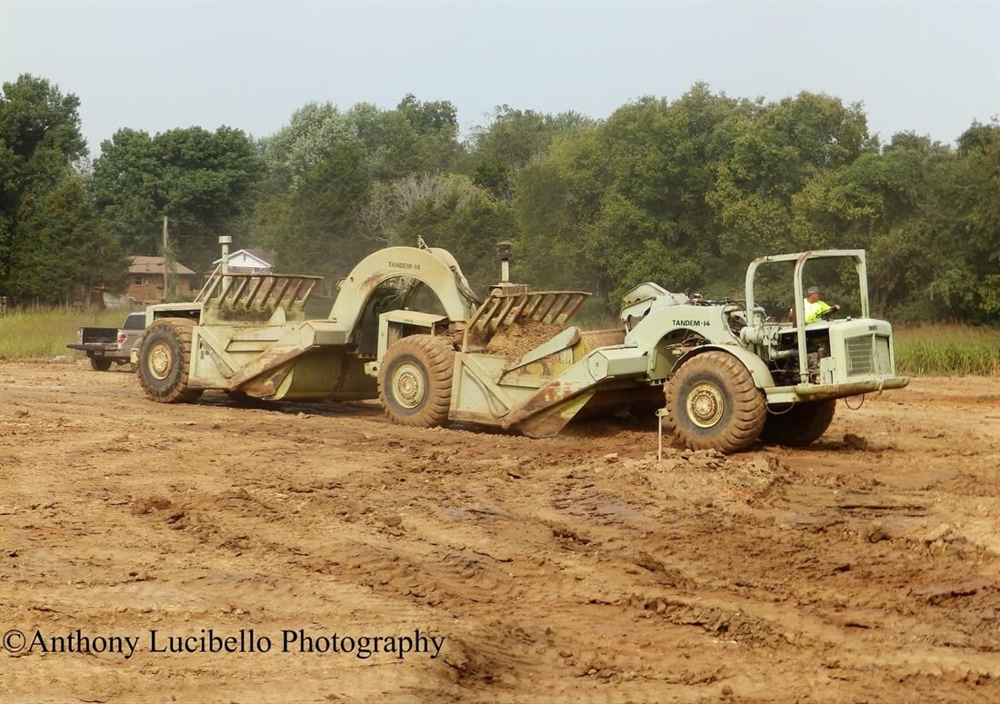 Rare Euclid/Terex Scraper Model Spotted