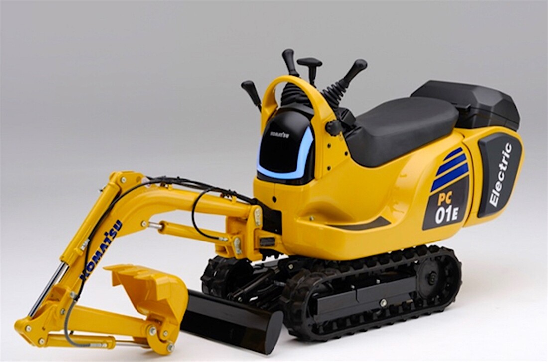 Komatsu and Honda to electrify micro excavators