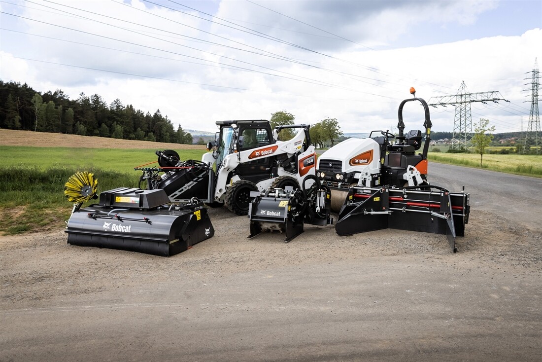 New Bobcat sweeper attachments