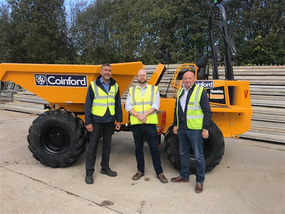 Thwaites dumpers for Coinford