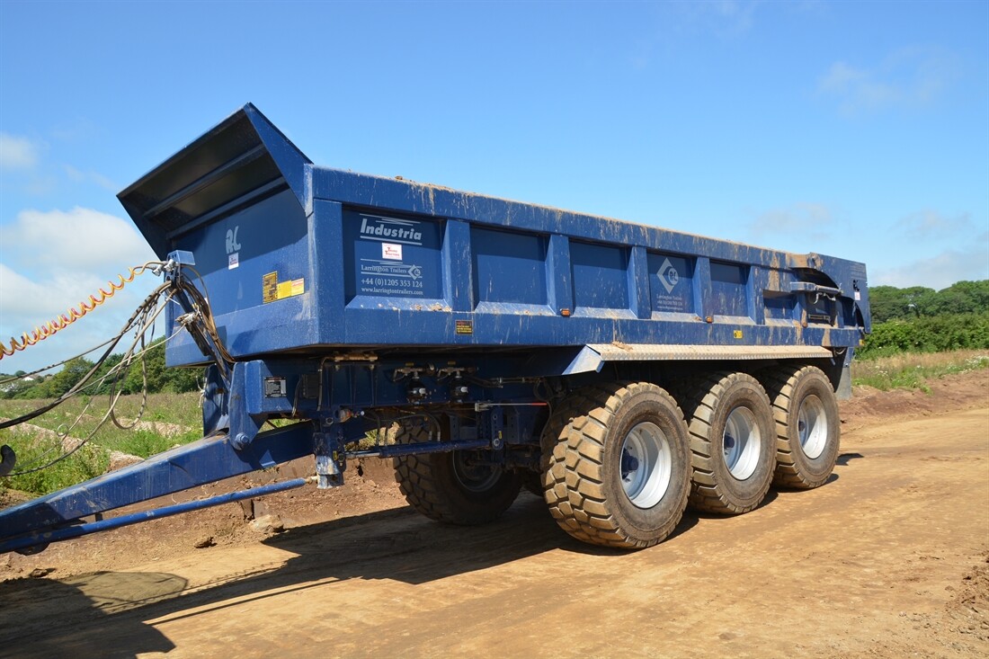 Chilcott Plant Hire Take Bespoke Tri-Axle Dump Trailers