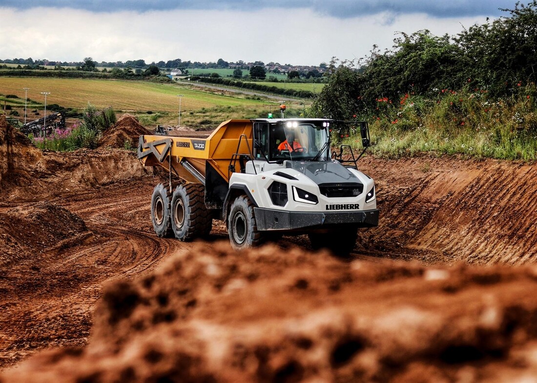 Liebherrs All New TA 230 ADT Hits the UK Ground Running!