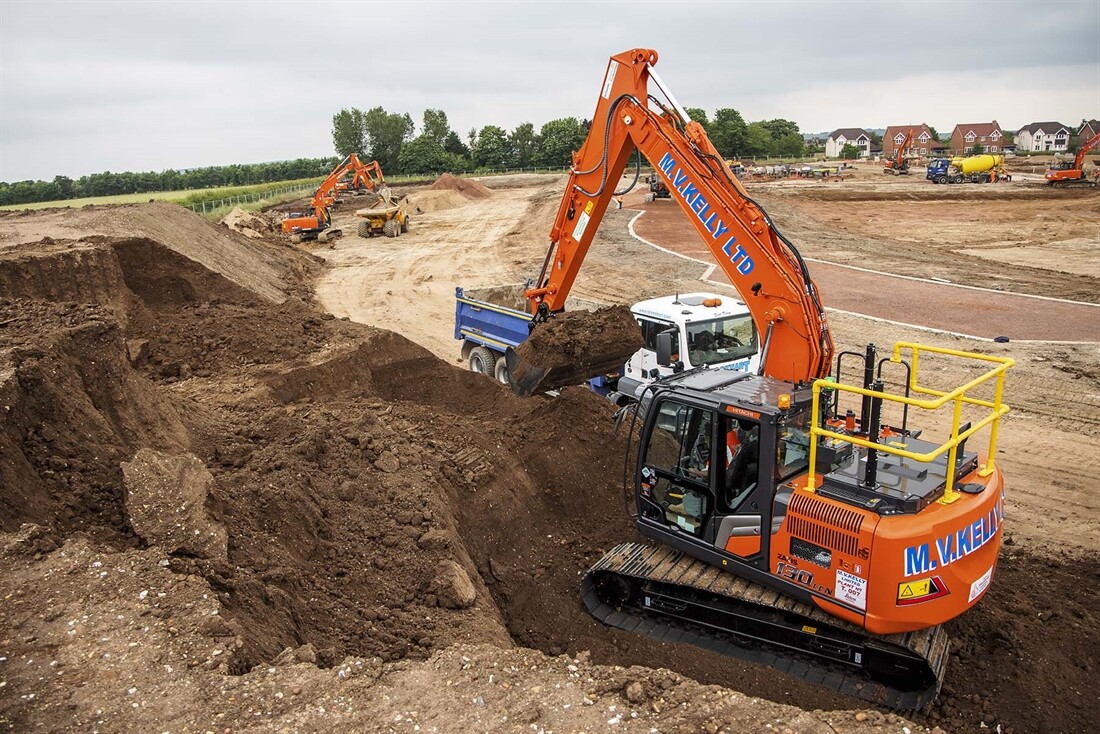 First Hitachi ZX130-7 in Europe