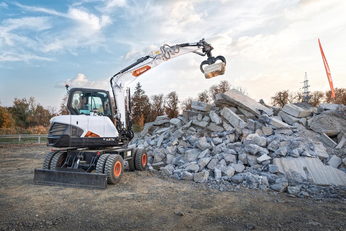 6-tonne Bobcat E57W with Stage 5 engine