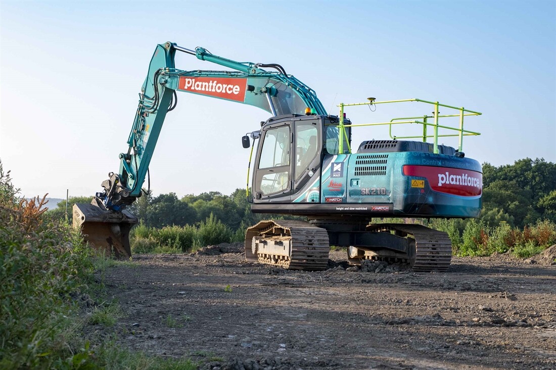 UKs first Kobelco semi-automatic excavator