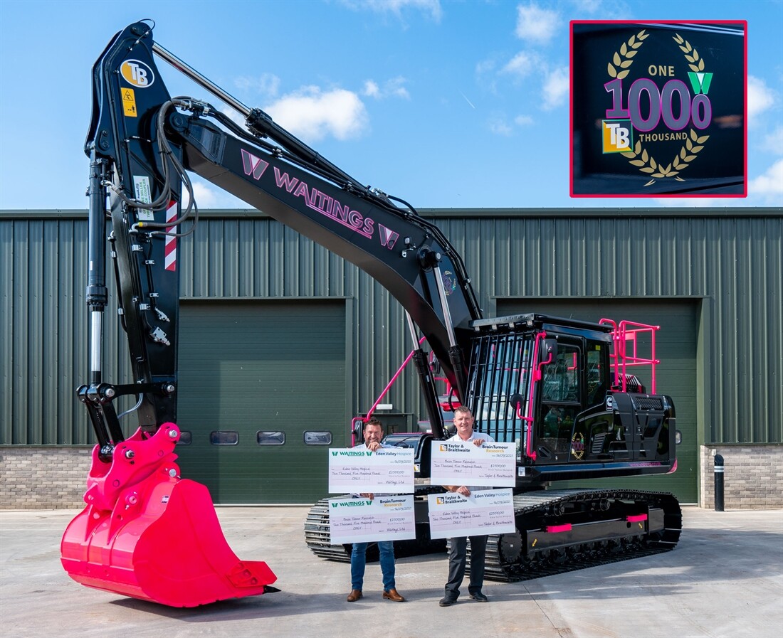 Taylor & Braithwaites 1000th Hyundai machine sale results in 10K charity donation