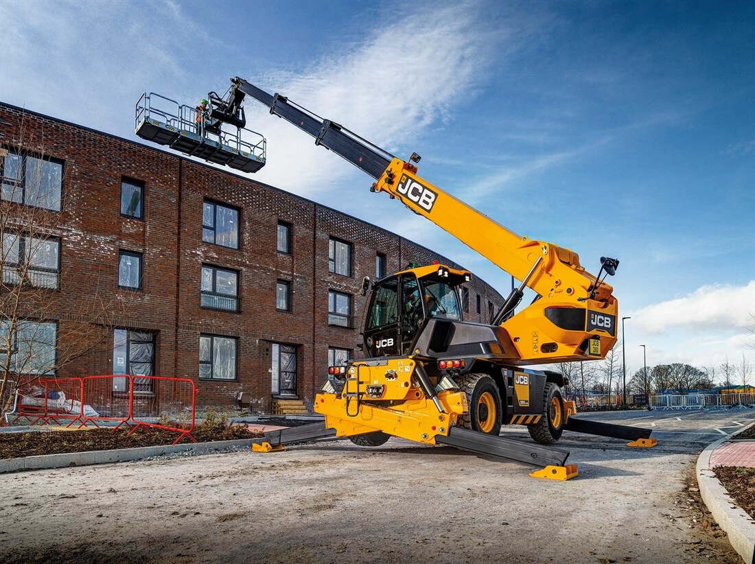 New JCB 555-260R Rotating Telehandler