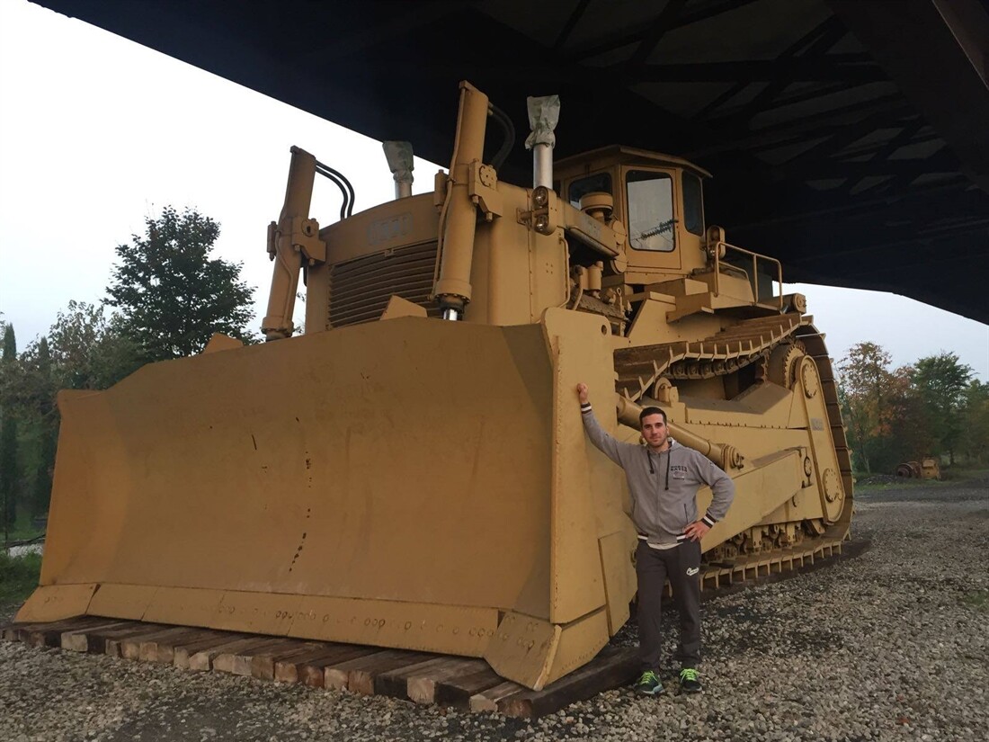 Giant ACCO Dozer Rare Archive Photo