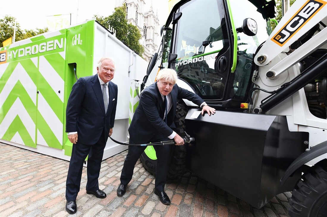 New JCB Loadall runs on hydrogen