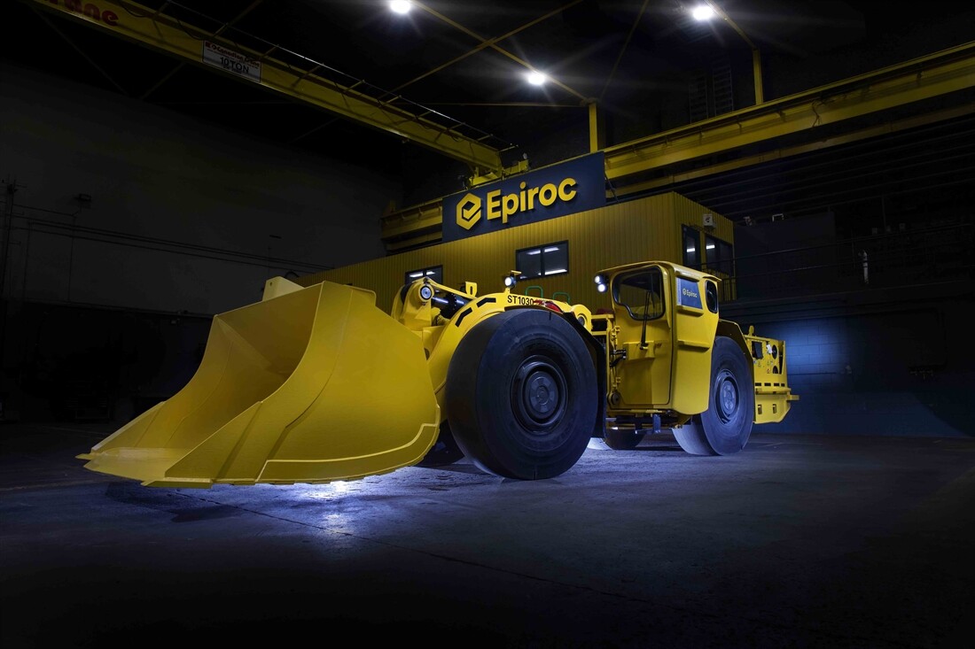 Epiroc battery conversions for diesel loaders