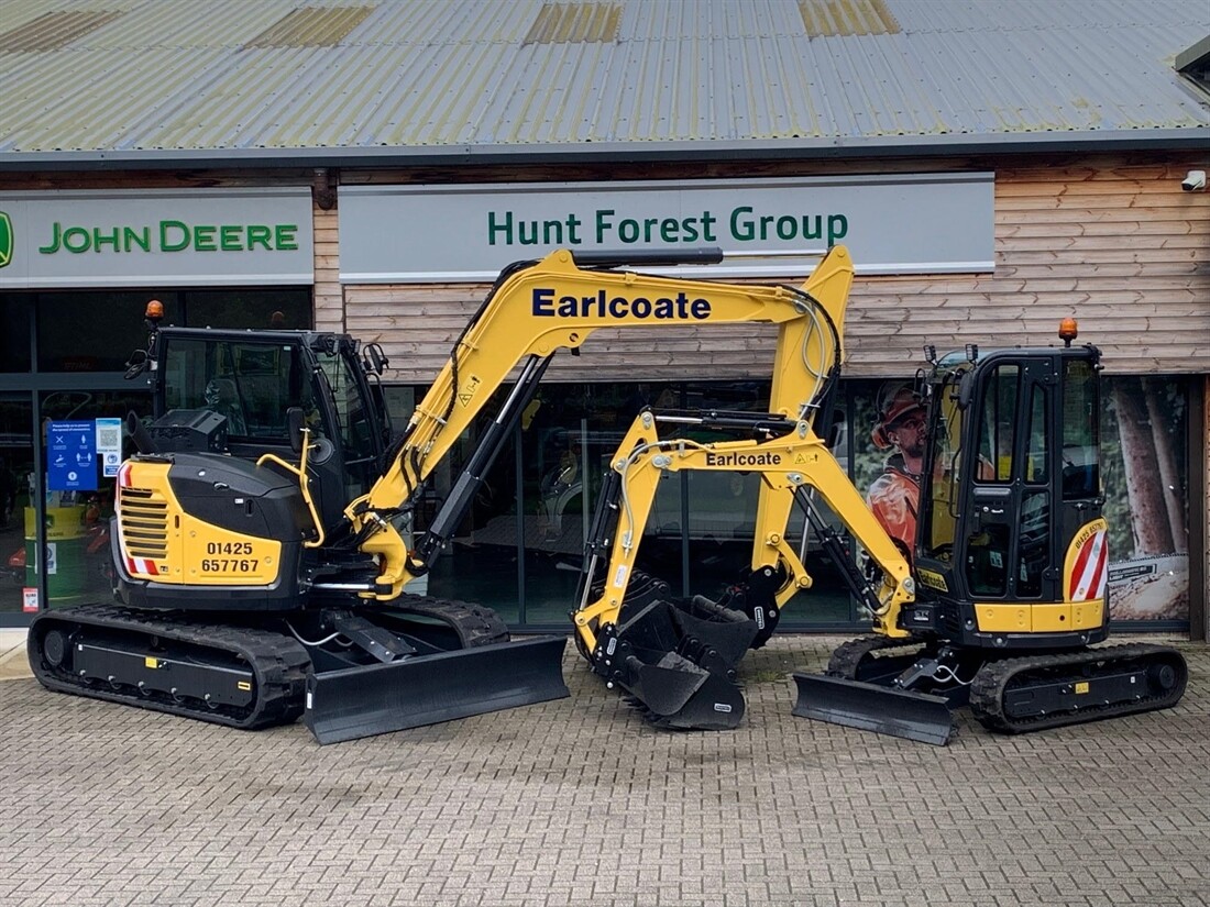 Earlcoate Construction invests in new Yanmar excavators