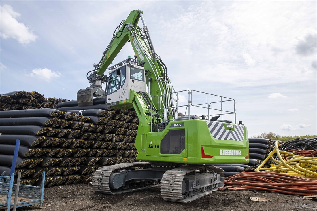 One-off Liebherr hits the heights