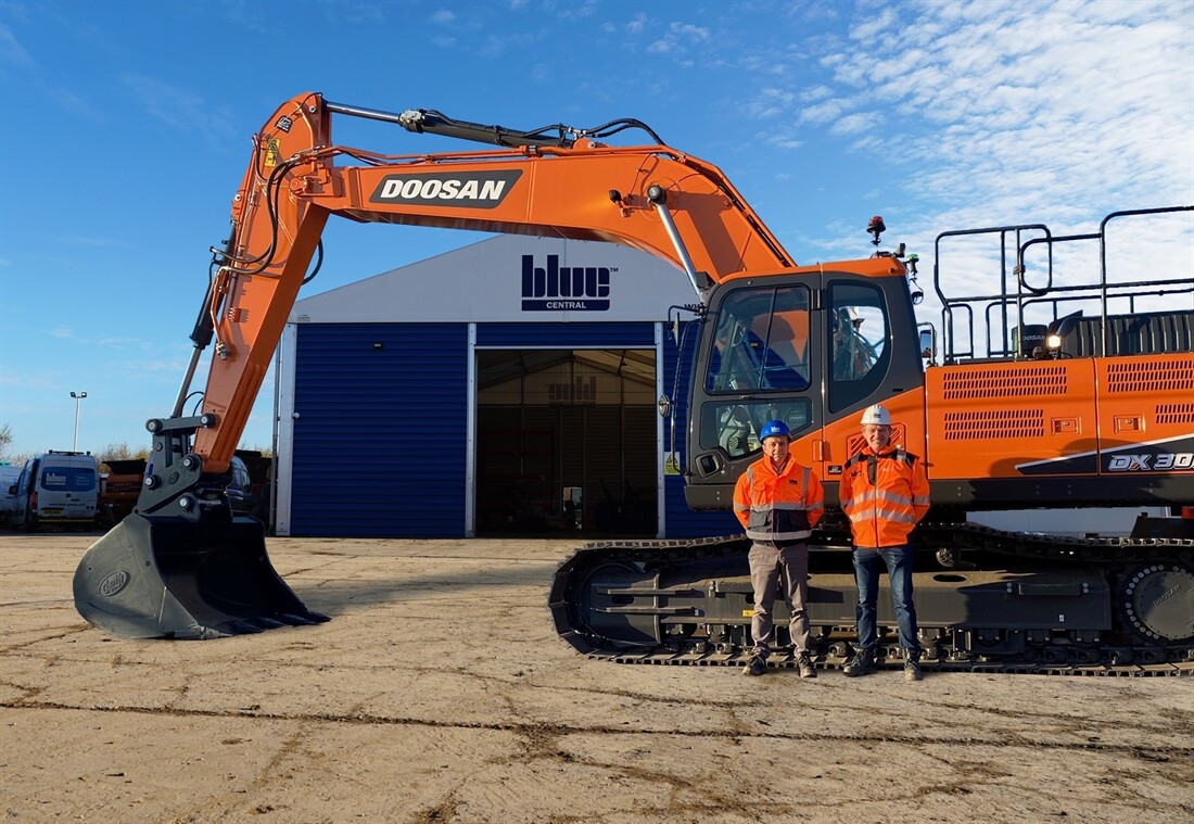 Blue Machinery (Central) Goes Orange with Doosan