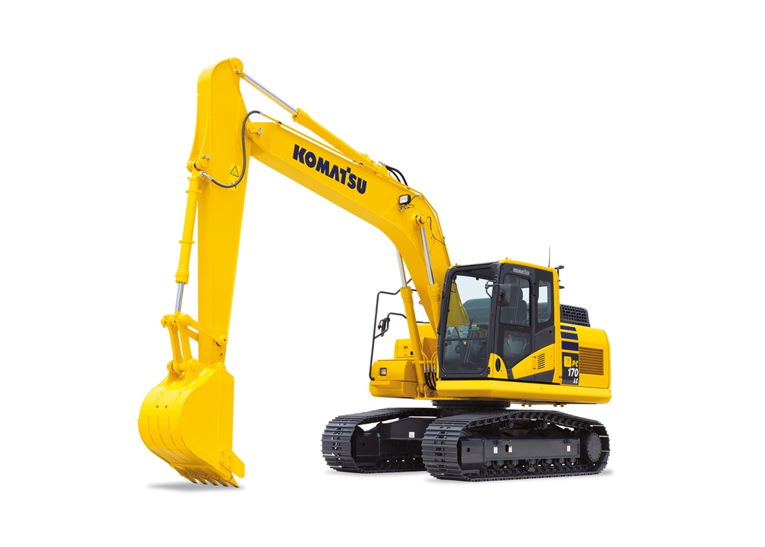 Redesigned Komatsu PC170LC-11 excavator