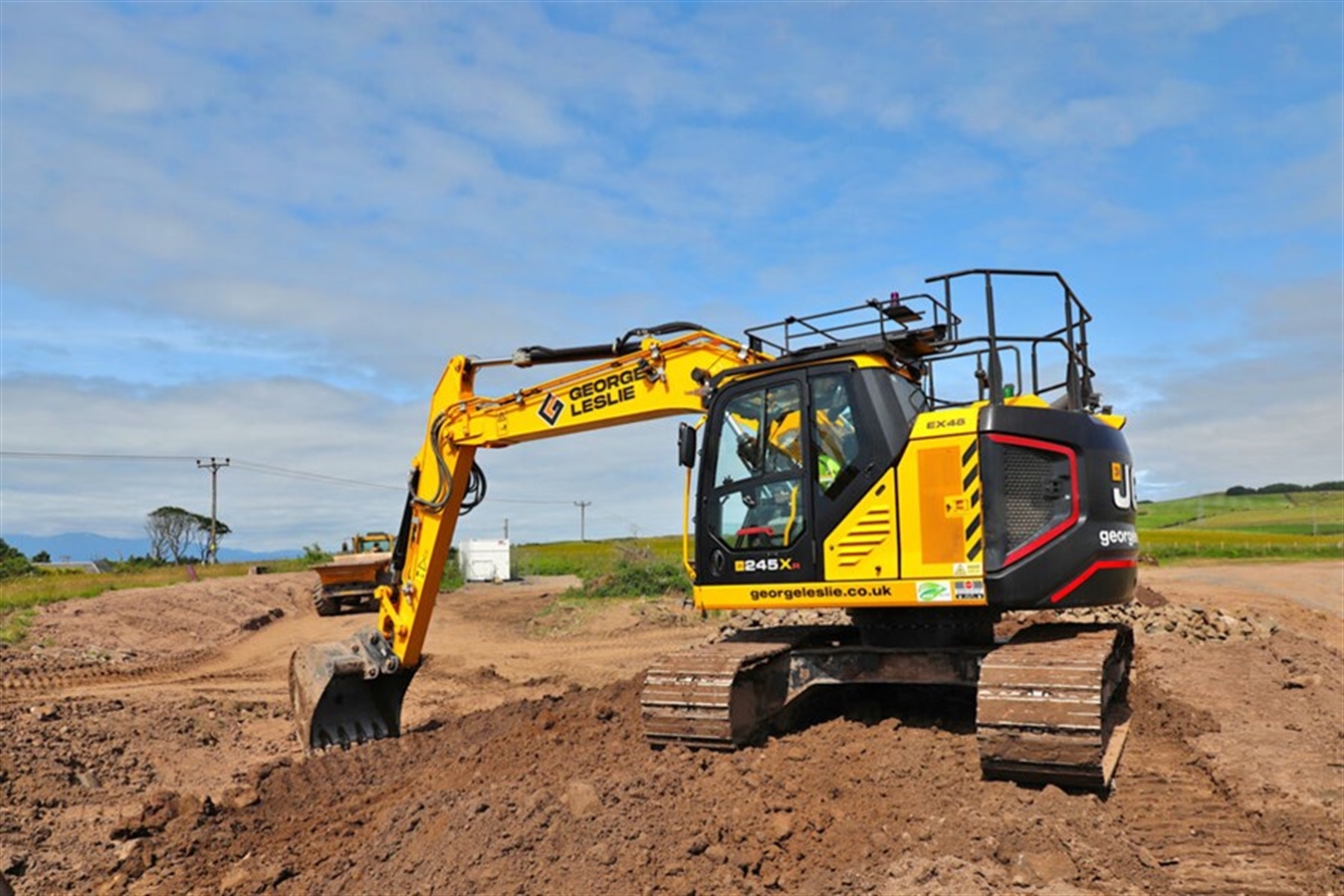 More JCB 245XRs for George Leslie