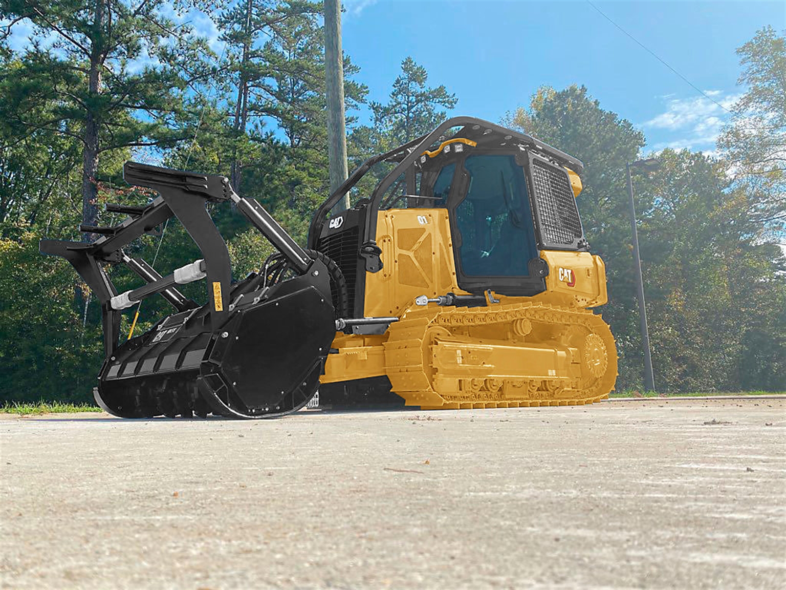 New Cat D1 Mulcher