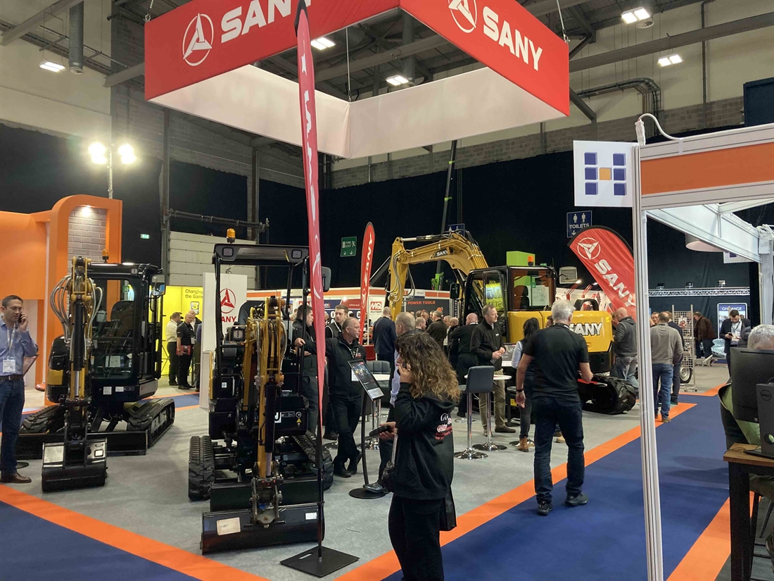 Sany at Executive Hire Show