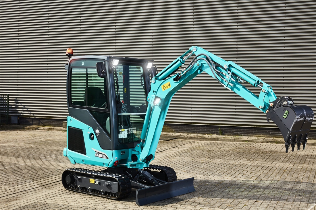 New Kobelco SK19 mini-excavator