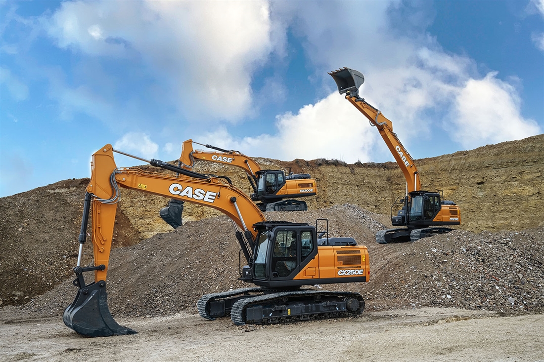 New Case E-Series crawler excavators