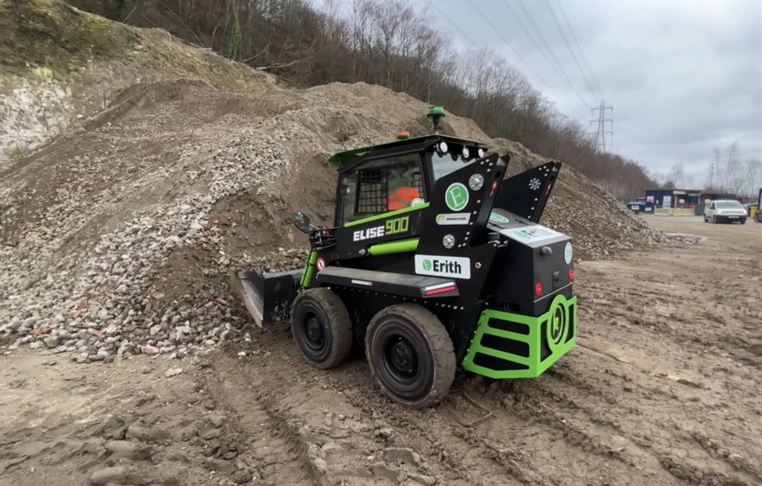 Erith Goes Green with Kovaco Electric Skid Steers