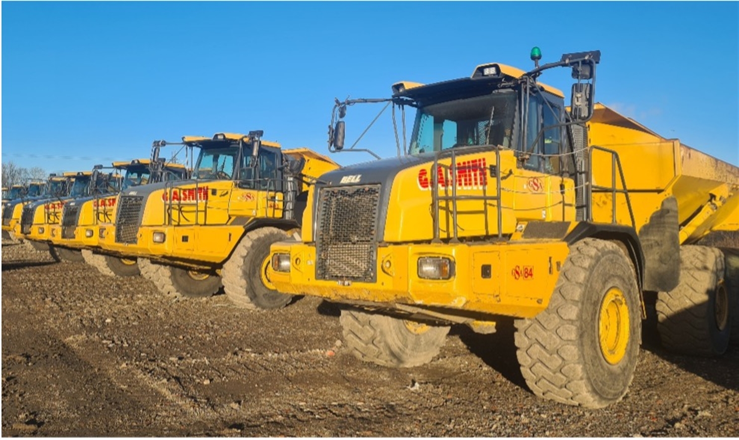 Euro Auctions sale for GA Smith Plant Hire