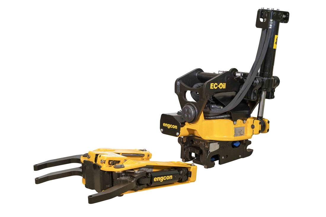 EC-Oil quick hitch for Engcon EC206