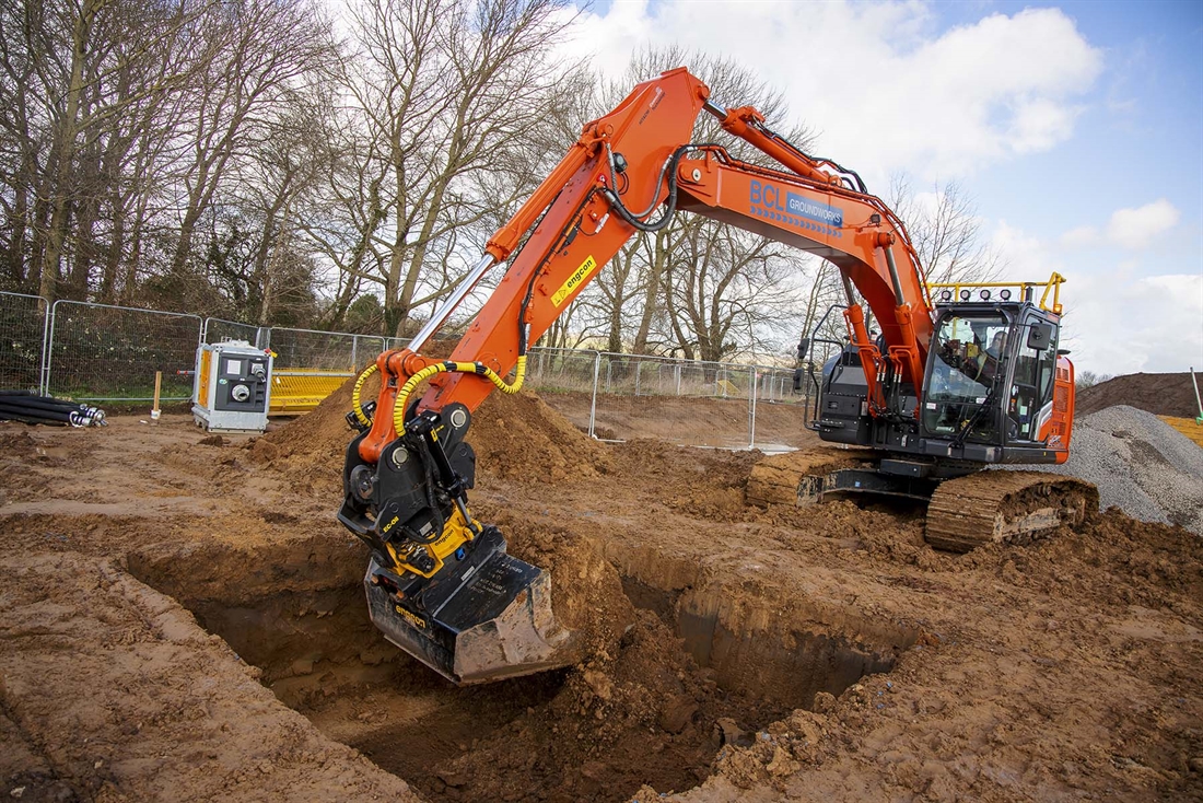 Hitachi Connected Tech for BCLs new excavator