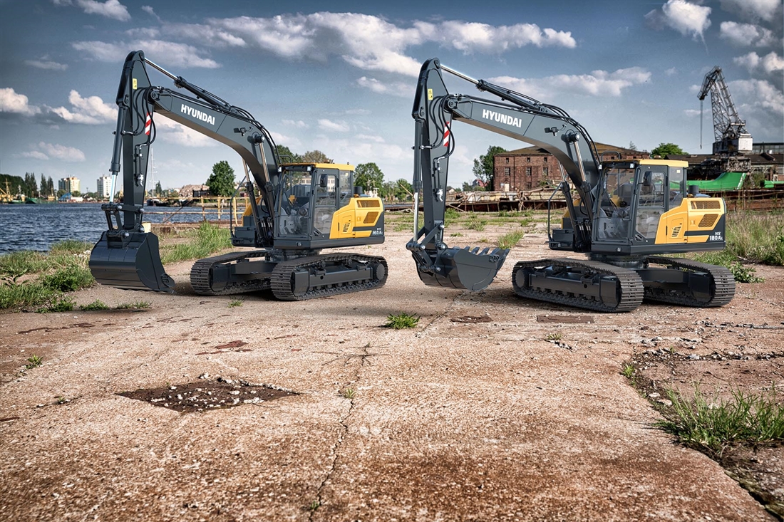 New Hyundai HX160A L and HX180A L crawler excavators
