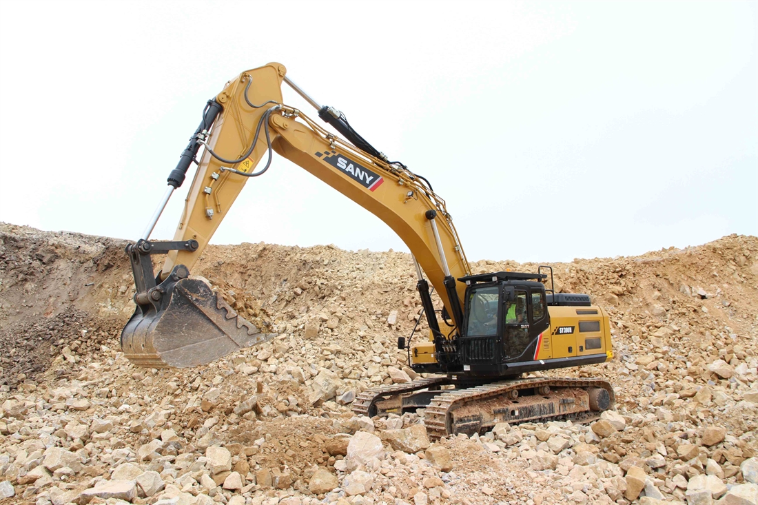 New Sany excavators at ScotPlant 2022