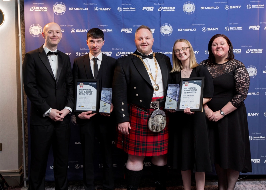 Apprentices recognised by the SPOA