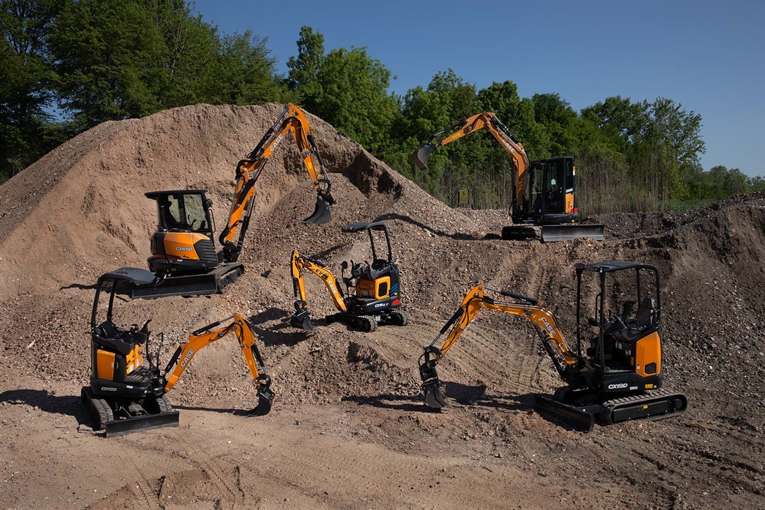 New Case D-Series Mini-Excavators