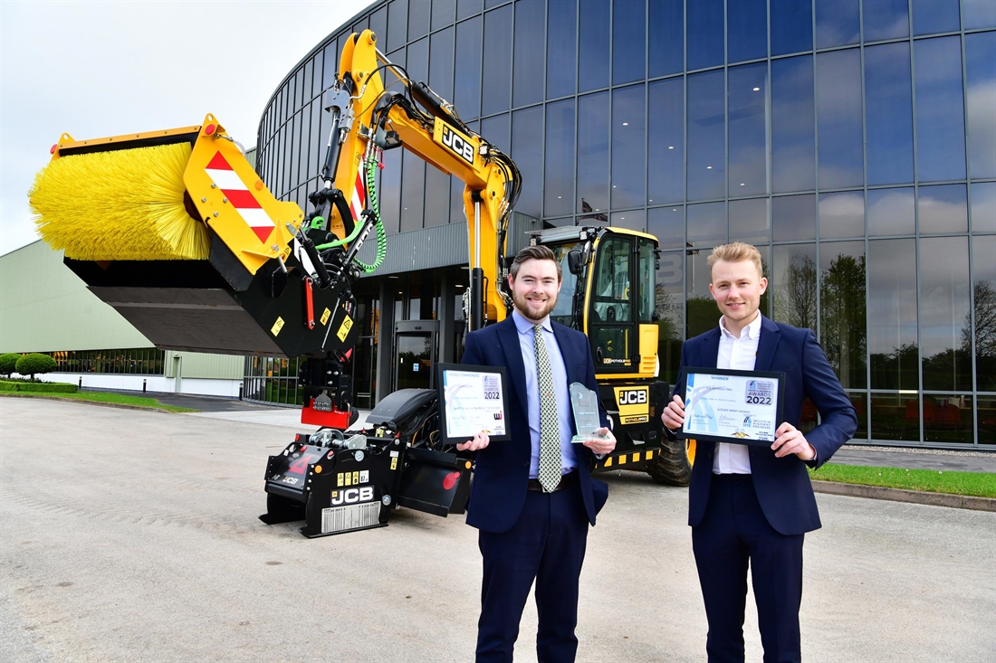 JCB pothole partnership lands two awards