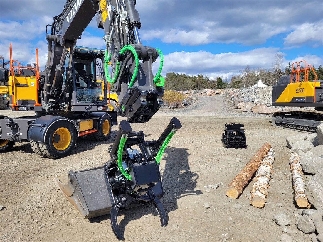 Steelwrist launches SQ50 quick couplers and tilt-rotators