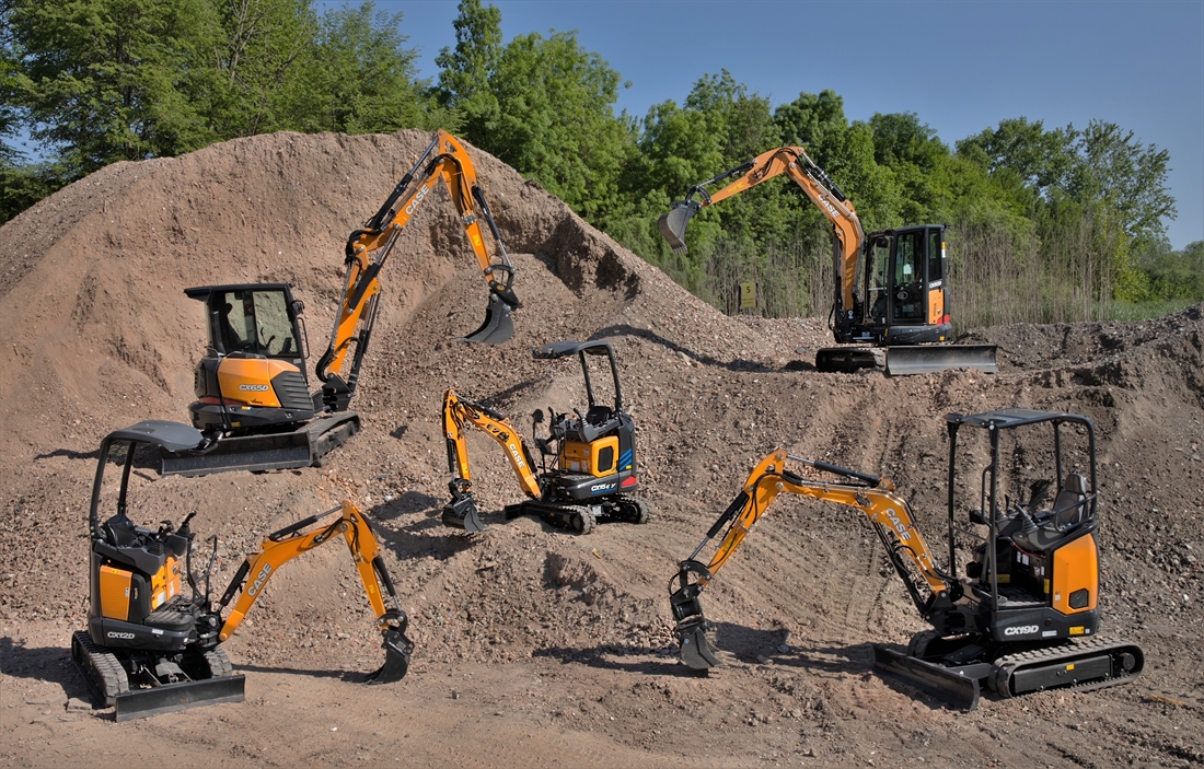 Exciting New Mini & Midi CASE Excavators Rolled Out