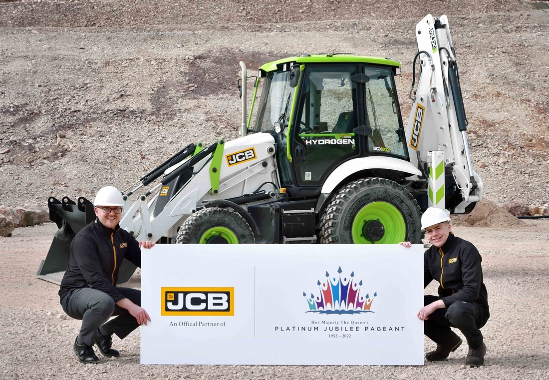 JCB machines to take part in Platinum Jubilee Pageant