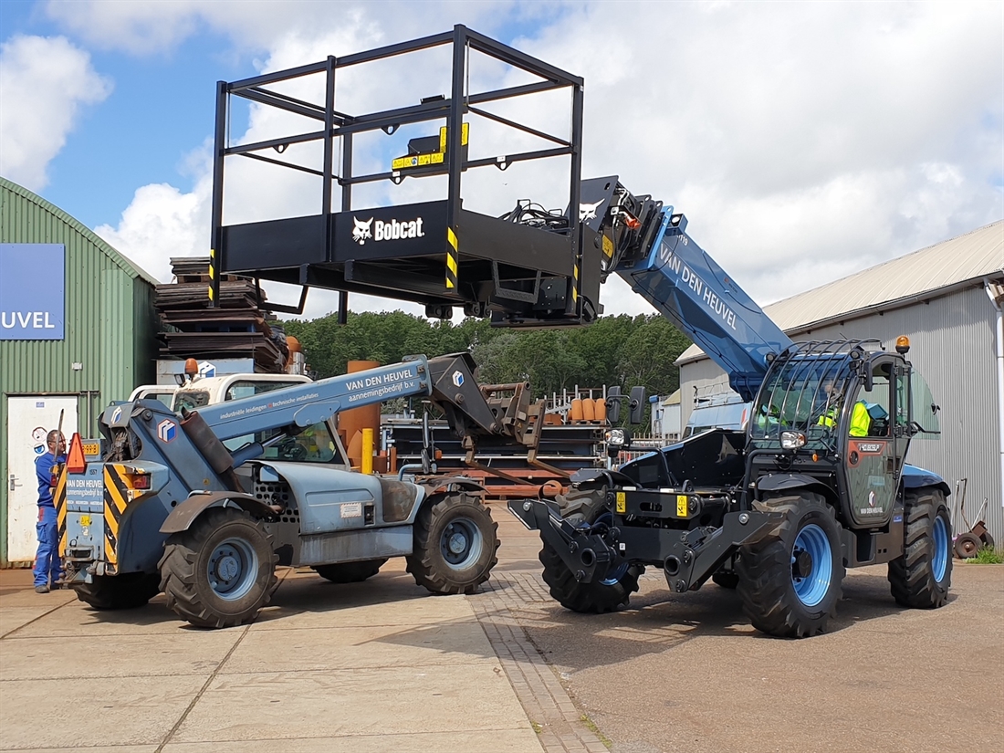 Bobcat telehandler delivered to Van den Heuvel