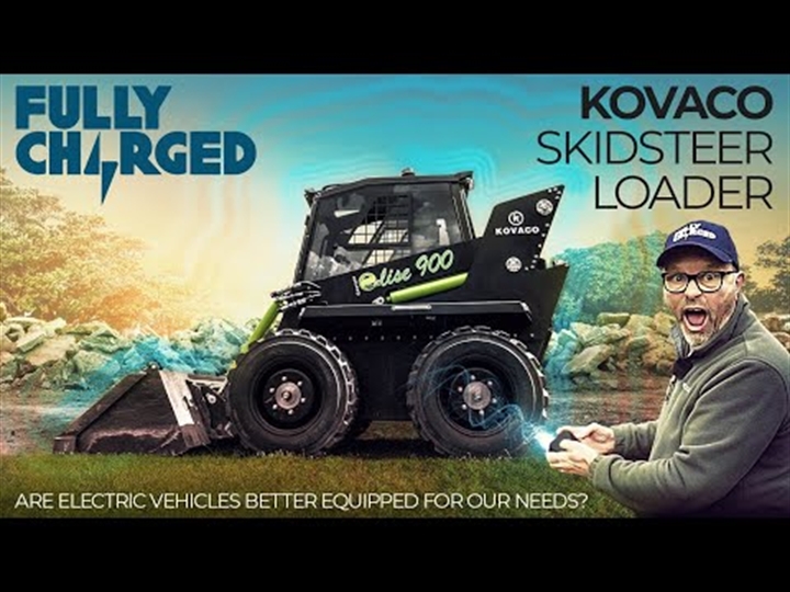 Multi-Talented Celebrity Gets Fully Charged with Electric Skid Steer